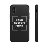 Custom Print | iPhone Cases - Black