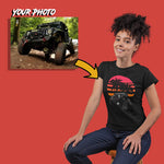 offroad custom print for women t-shirt